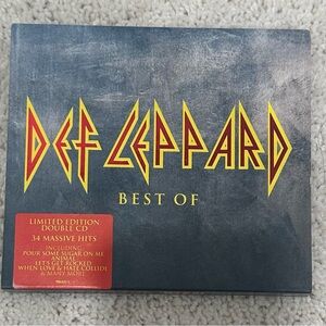 Def Leppard “Best of” Limited Edition Double CD